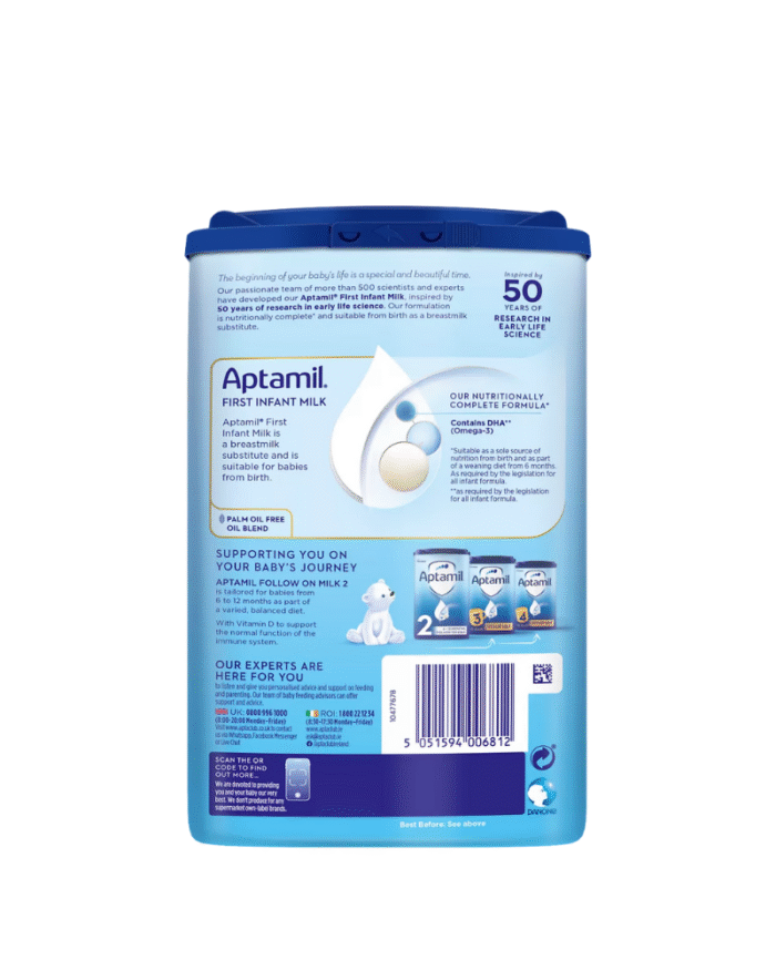 Aptamil 1 First Infant Milk Formula (800g)