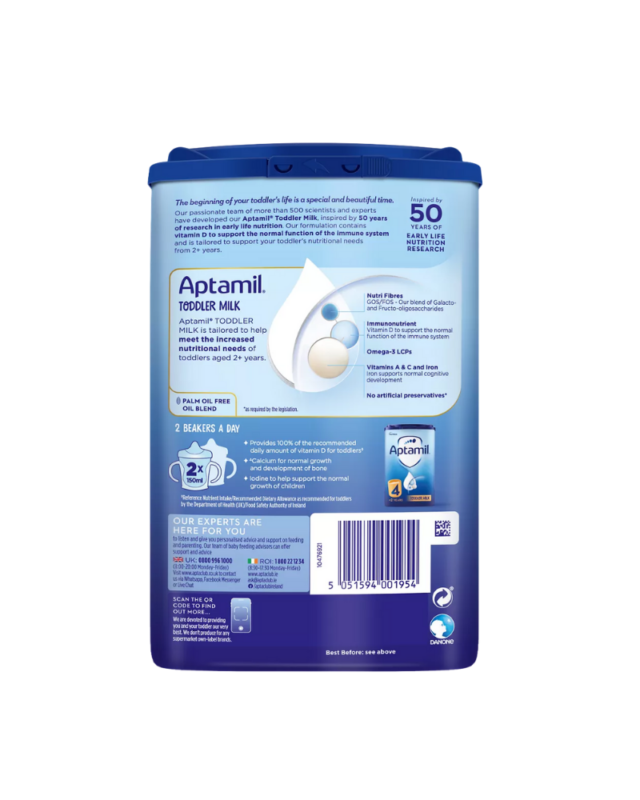 Aptamil 4 Toddler Milk 2 Years+