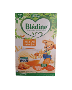 Blédine Baby Cereal Honey & Milk (250g)