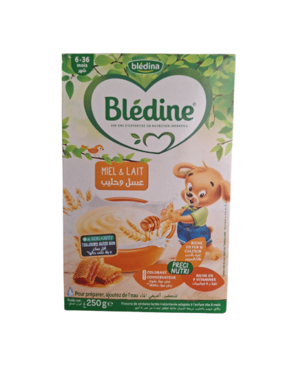 Blédine Baby Cereal Honey & Milk (250g)