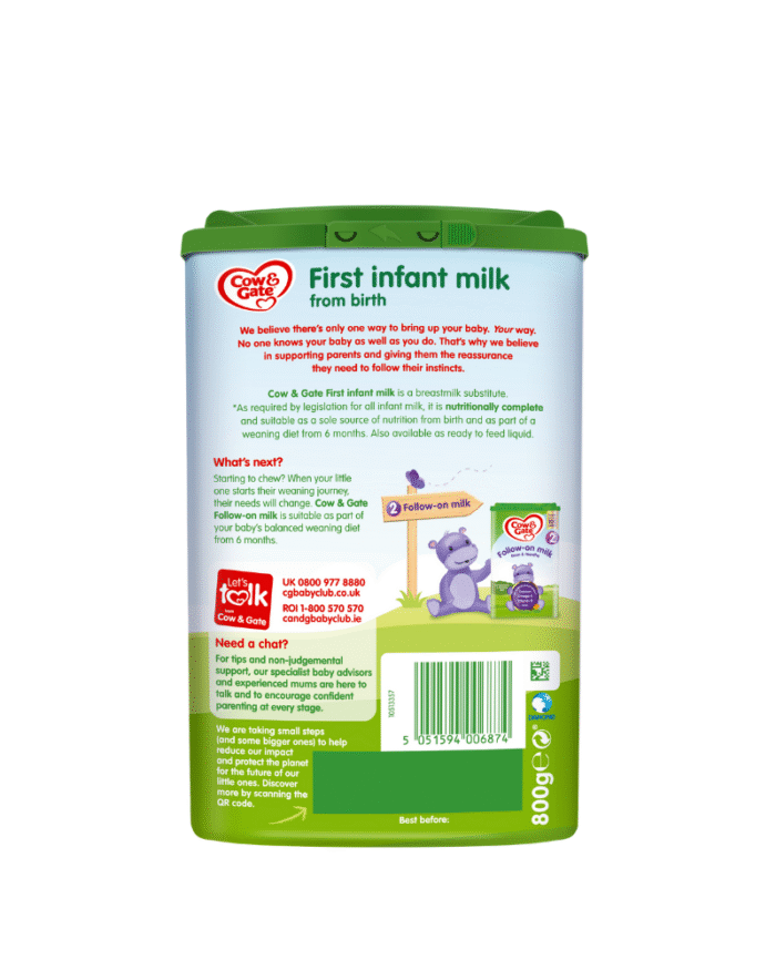 Cow & Gate First Infant Milk 1 (800g)
