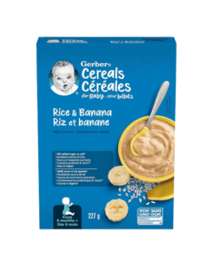 Gerber Baby Cereal Rice & Banana (227g)
