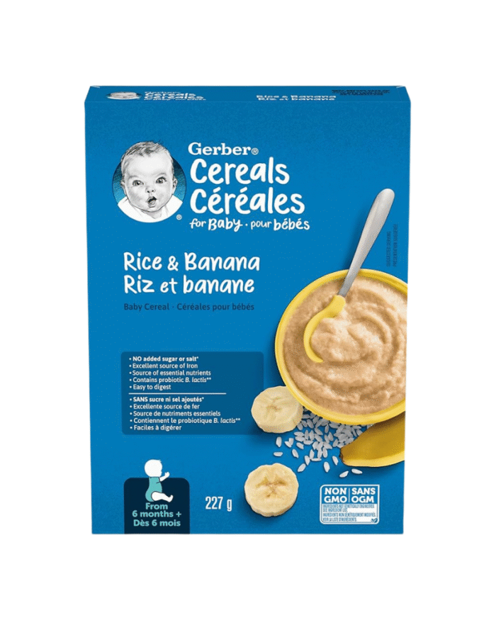 Gerber Baby Cereal Rice & Banana (227g)