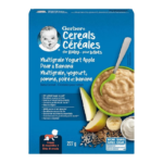Gerber Baby Cereal – Multigrain Yogurt Apple, Pear & Banana (227g)