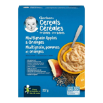 Gerber Cereal for Baby Multigrain Apples & Oranges (227g)