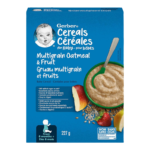 Gerber Multigrain Oatmeal & Fruit Baby Cereal (227g)