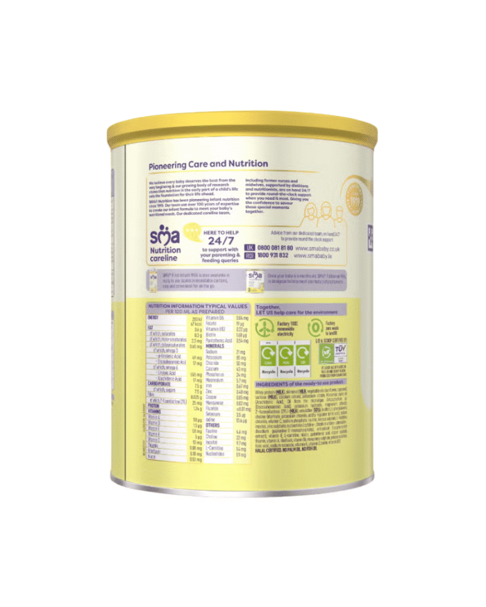 SMA Pro 1 First Infant Milk (800g)