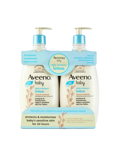 Aveeno Baby Daily Moisture Lotion with Pump Set (1064ml)