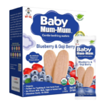 Baby Mum-Mum Organic Blueberry & Goji Berry Teething Wafers 50g