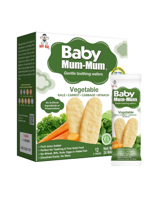 Baby Mum-Mum Vegetable Gentle Teething Wafers 50g