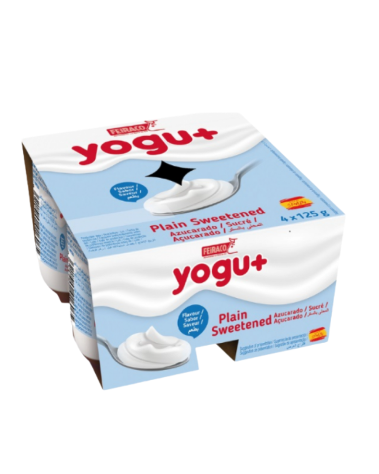 Feiraco Yogu+ Plain Sweetened Yoghurt