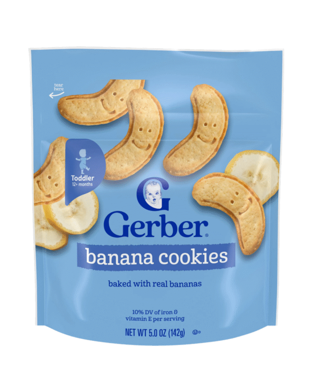 Gerber Banana Cookies 12 Months+ 142g