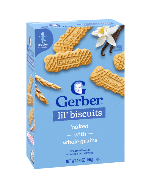 Gerber Snacks for Toddler Lil Biscuits 12+ Months