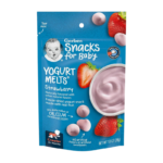 Gerber Snacks for Baby Strawberry Yogurt Melts 28g