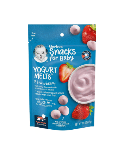 Gerber Snacks for Baby Strawberry Yogurt Melts 28g