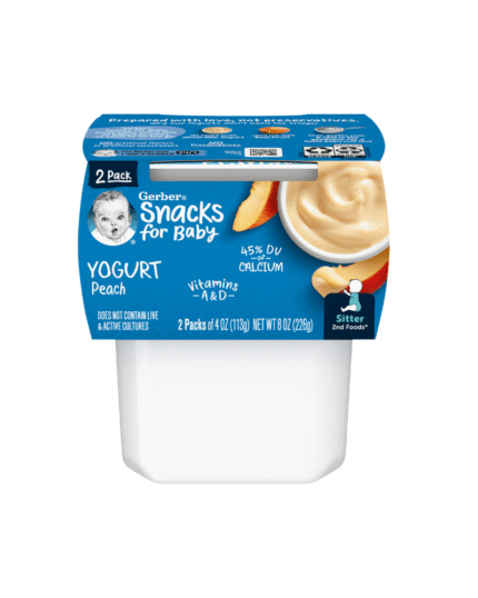 Gerber Snacks for Baby Yogurt Peach 226g