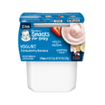 Gerber Snacks for Baby Yogurt Strawberry Banana 6+ Months
