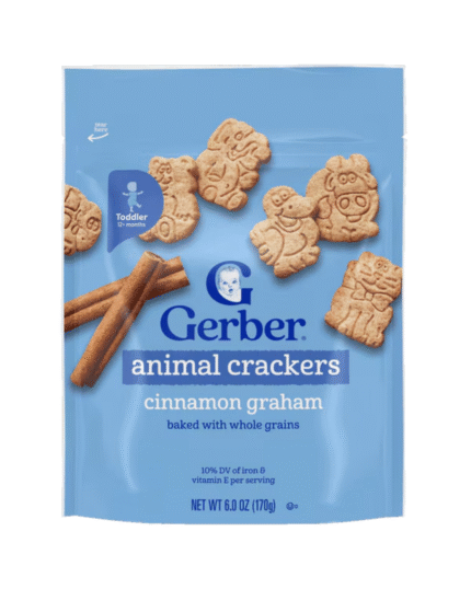 Gerber Snacks for Toddler Animal Crackers 12+ Months