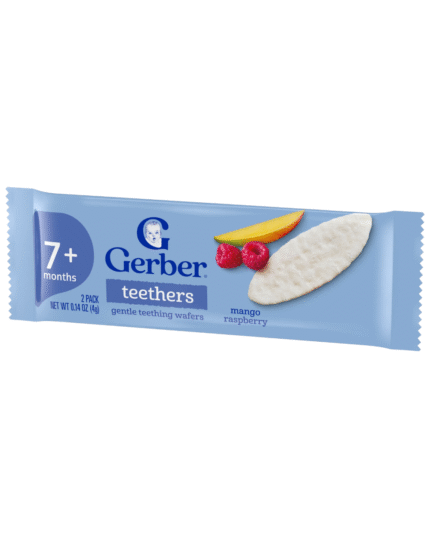 Gerber Teethers Mango Raspberry Wafers 7 Months+