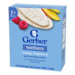 Gerber Teethers Mango Raspberry Wafers 7 Months+
