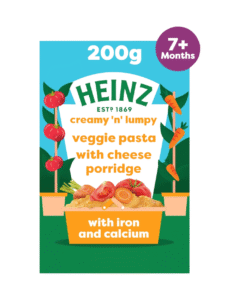 Heinz Veggie Pasta with Cheese Porridge 200g