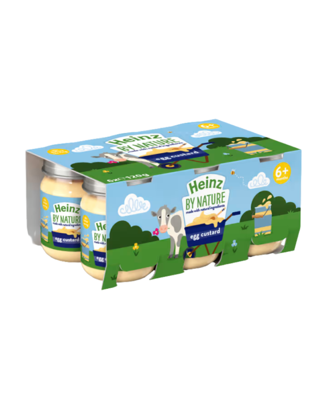 Heinz by Nature Egg Custard 120g