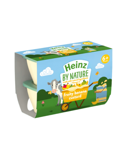 Heinz by Nature Fruity Banana Custard 100g