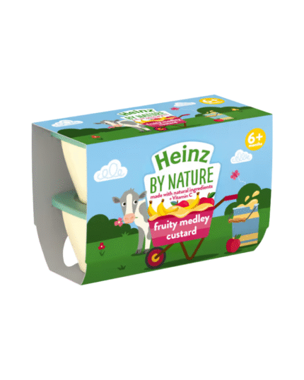 Heinz by Nature Heinz Fruity Medley Custard 100g