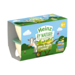Heinz by Nature Pear & Apple Custard 100g