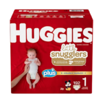 Huggies Little Snugglers Plus Diapers Size 1 – 192 Count