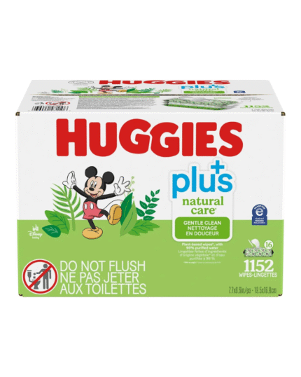 Huggies Natural Care Plus Wipes 1152 Wipes