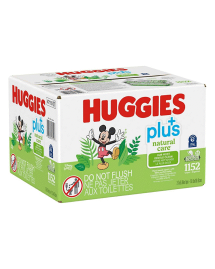 Huggies Natural Care Plus Wipes 1152 Wipes