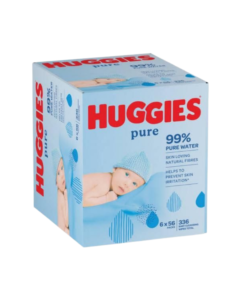 Huggies Pure Water Wipes (6 Packs)