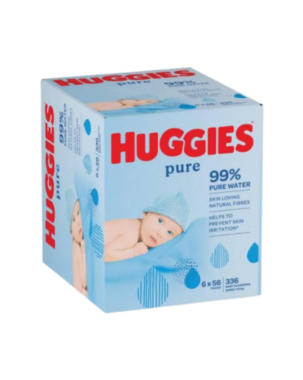 Huggies Pure Water Wipes (6 Packs)