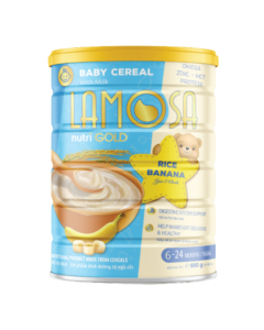 Lamosa Baby Cereal Rice & Banana – 850g