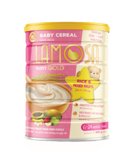 Lamosa Cereal Rice & Mixed Fruits – 850g