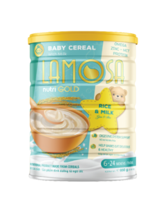 Lamosa Rice & Milk Baby Cereal 6–36 Months