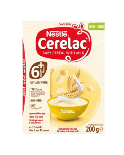 Nestle Cerelac Banana Baby Cereal with Milk 200g