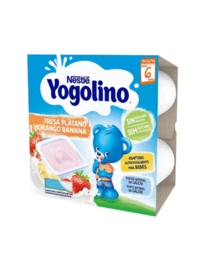 Nestlé Yogolino Strawberry Banana Yoghurt