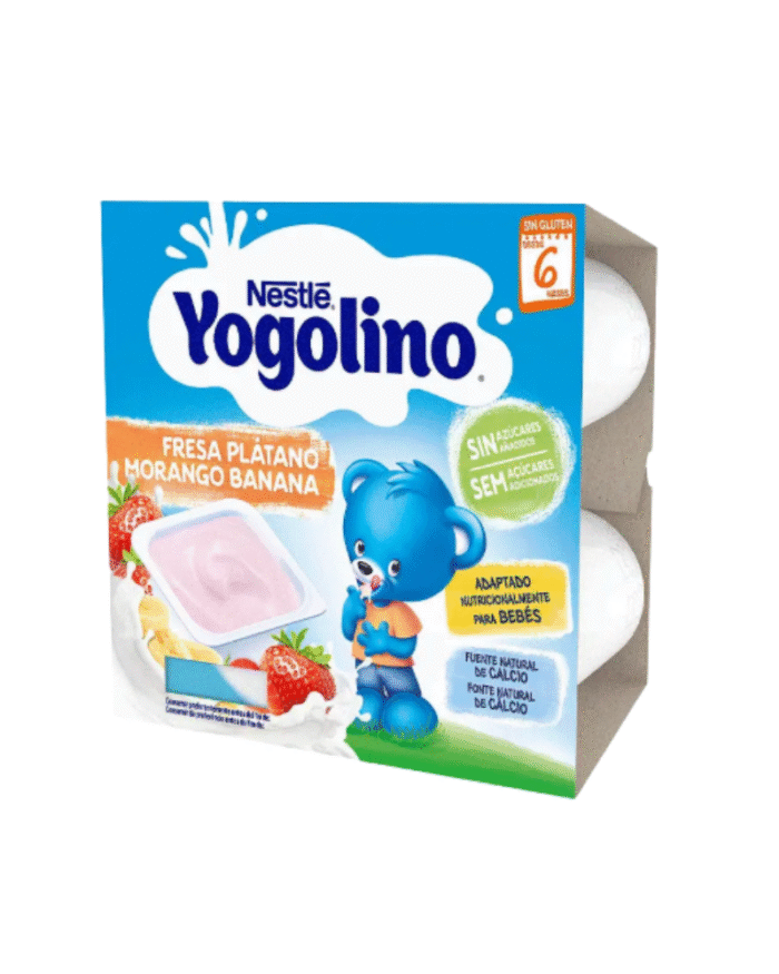 Nestlé Yogolino Strawberry Banana Yoghurt
