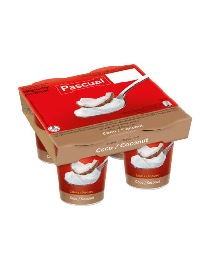 Pascual Coconut Flavored Yogurt – 4x125g