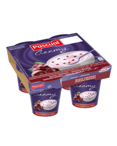 Pascual Creamy Black Cherry Yoghurt 500g
