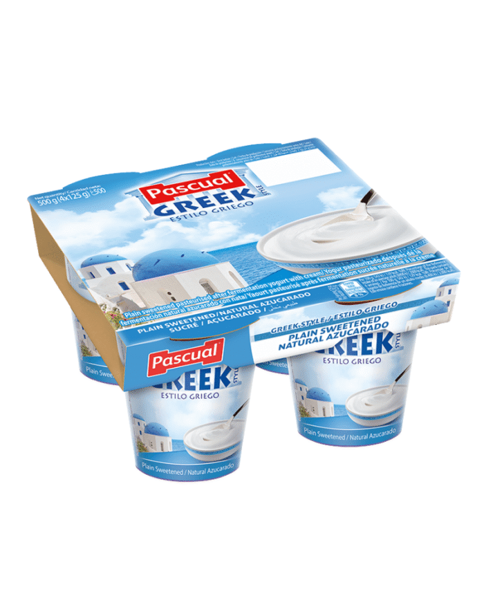 Pascual Greek Yogurt 4x125g Cups