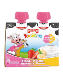 Pascual YogiKids Strawberry-Banana Pouch