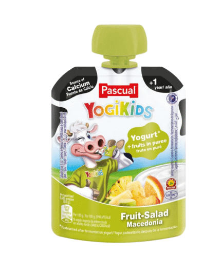 Yogikids Fruit Salad Pouch Yoghurt