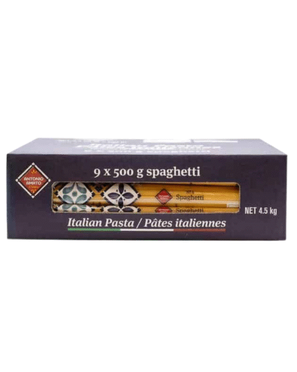 Antonio Amato Italian Spaghetti 9 x 500g (4.5kg)