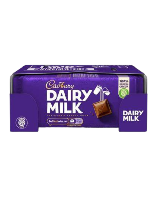Cadbury Dairy Milk Chocolate 110g x 21