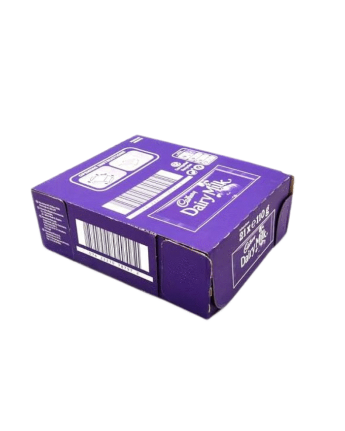 Cadbury Dairy Milk Chocolate 110g x 21 – Smooth, Creamy & Rich Taste