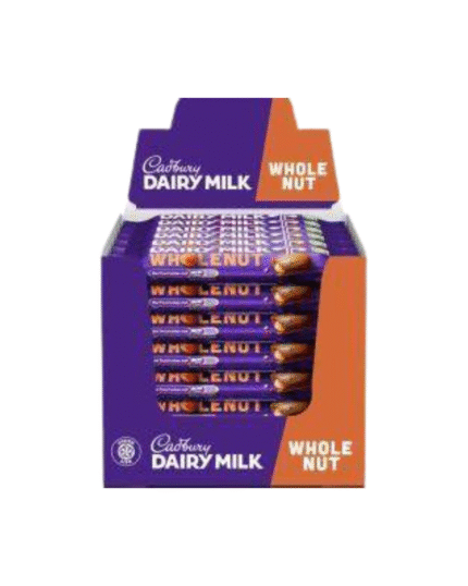 Cadbury Dairy Milk Wholenut 48 x 45g