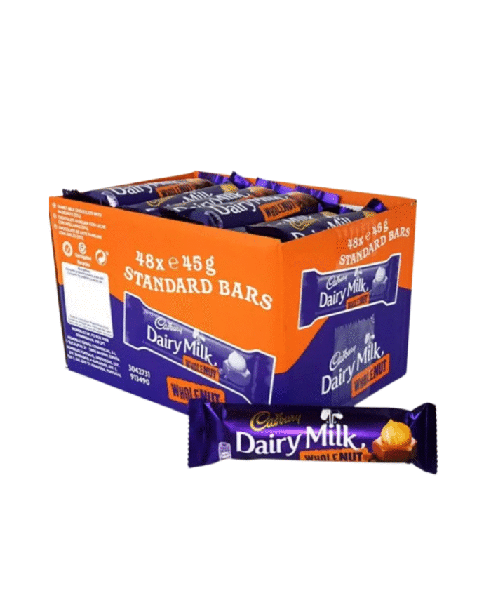 Cadbury Dairy Milk Wholenut 48 x 45g